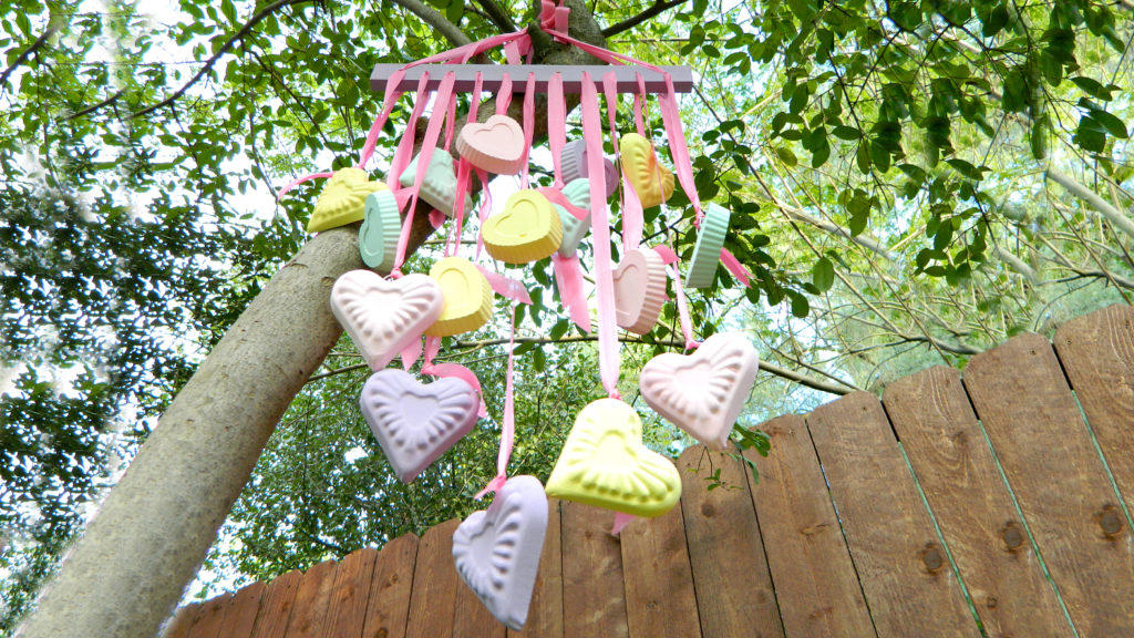 heart windchime