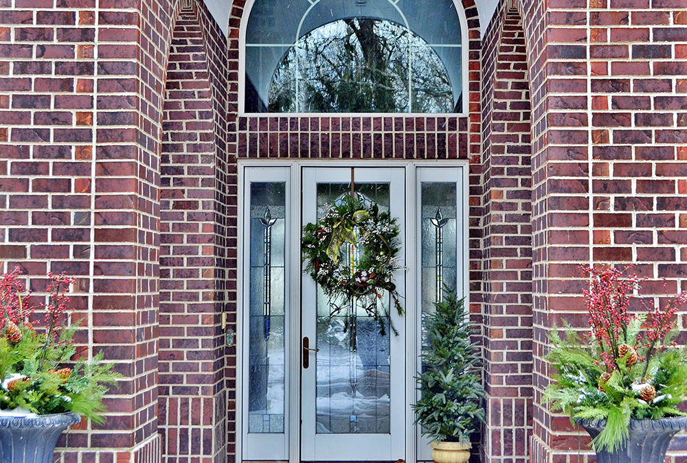 Red Brick Entryway