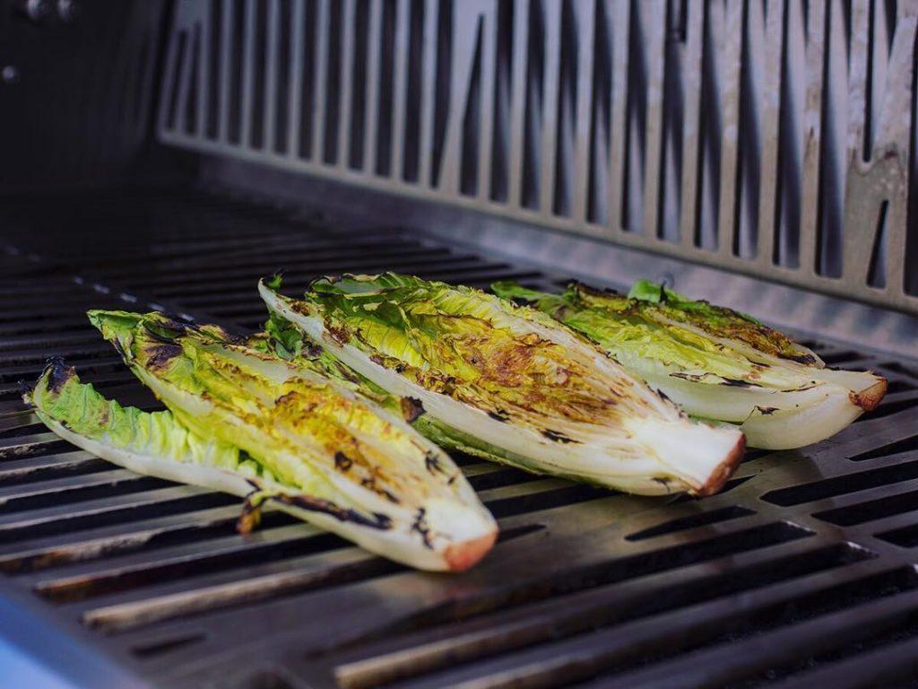 Grilled Lettuce