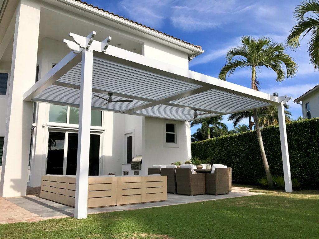 White Pergola