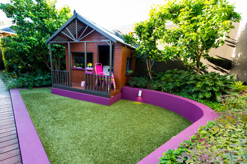 Colorful Back Shed